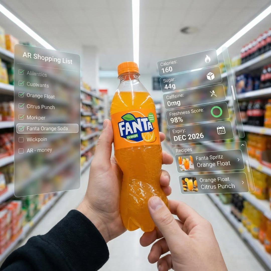 Fanta AR Nutrition Interface