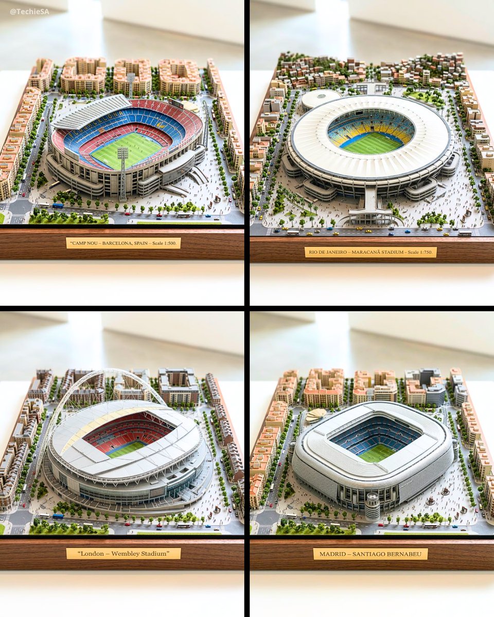 Stadium Diorama Exhibition Model