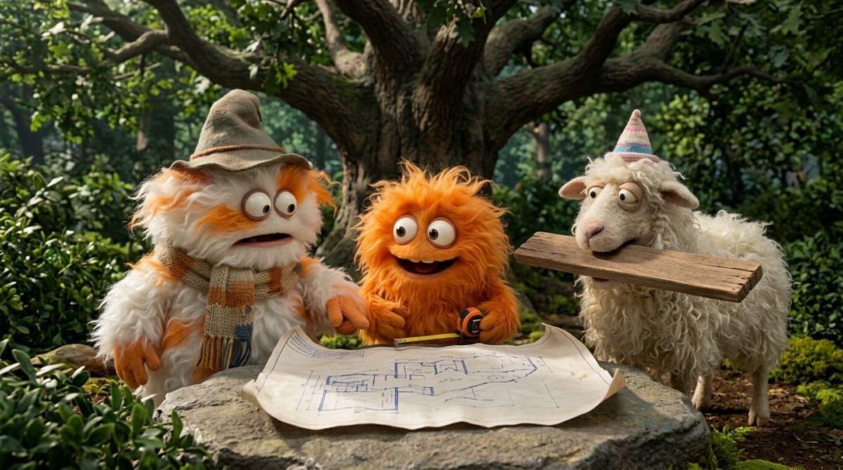 Fluffy Friends' Treehouse Triumph