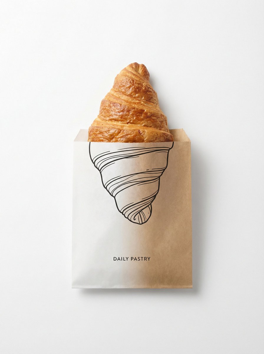 Food Emerging From Packaging
