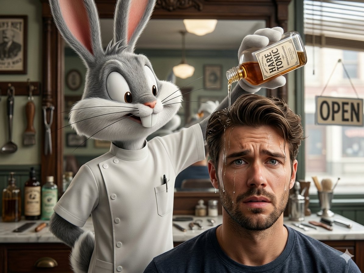 Bugs Bunny Barber Tonic