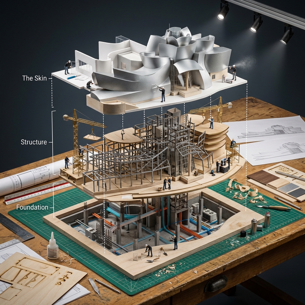 Guggenheim Exploded View Diorama