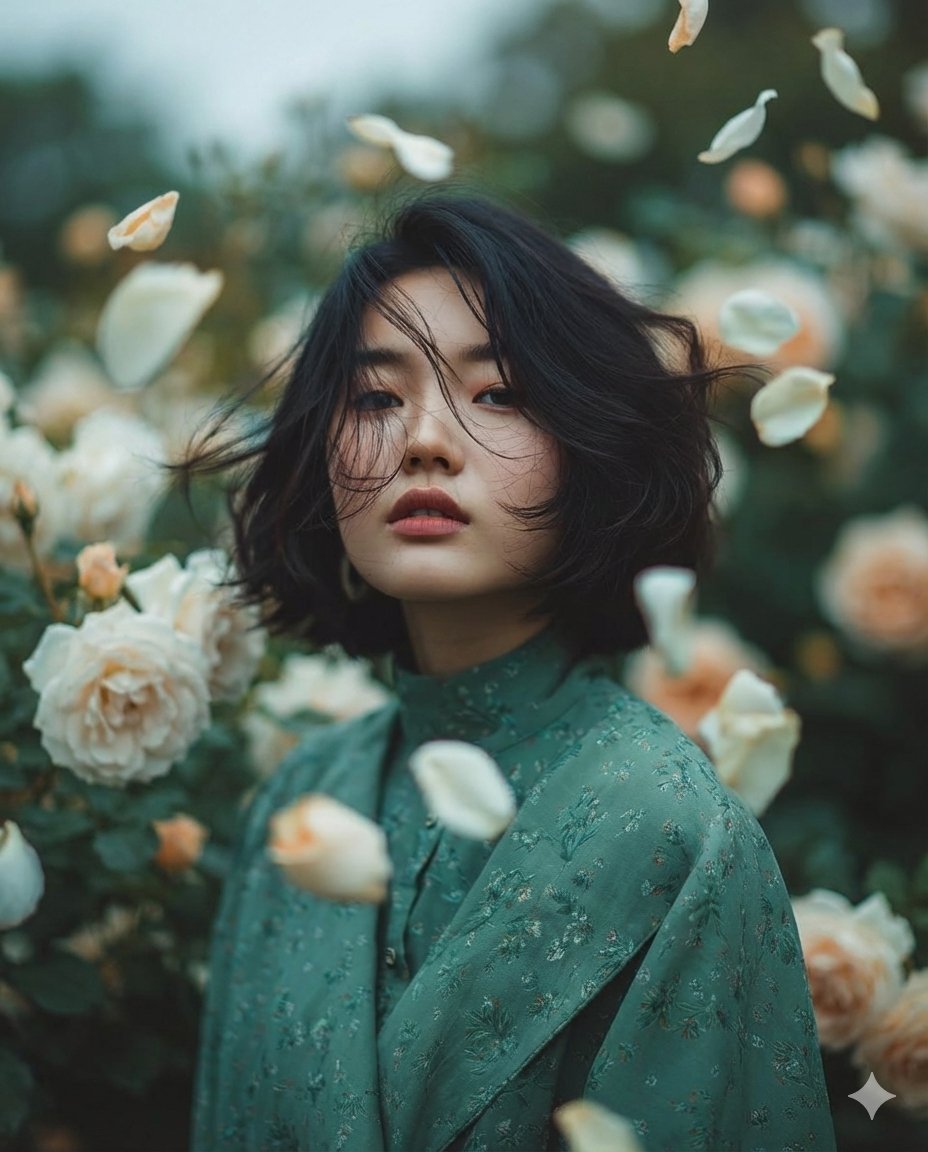 Ethereal Garden Portrait