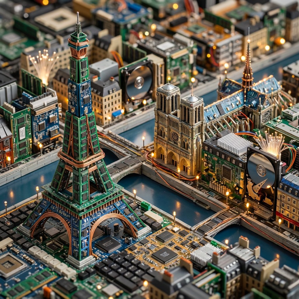 Paris Architectural Cityscape
