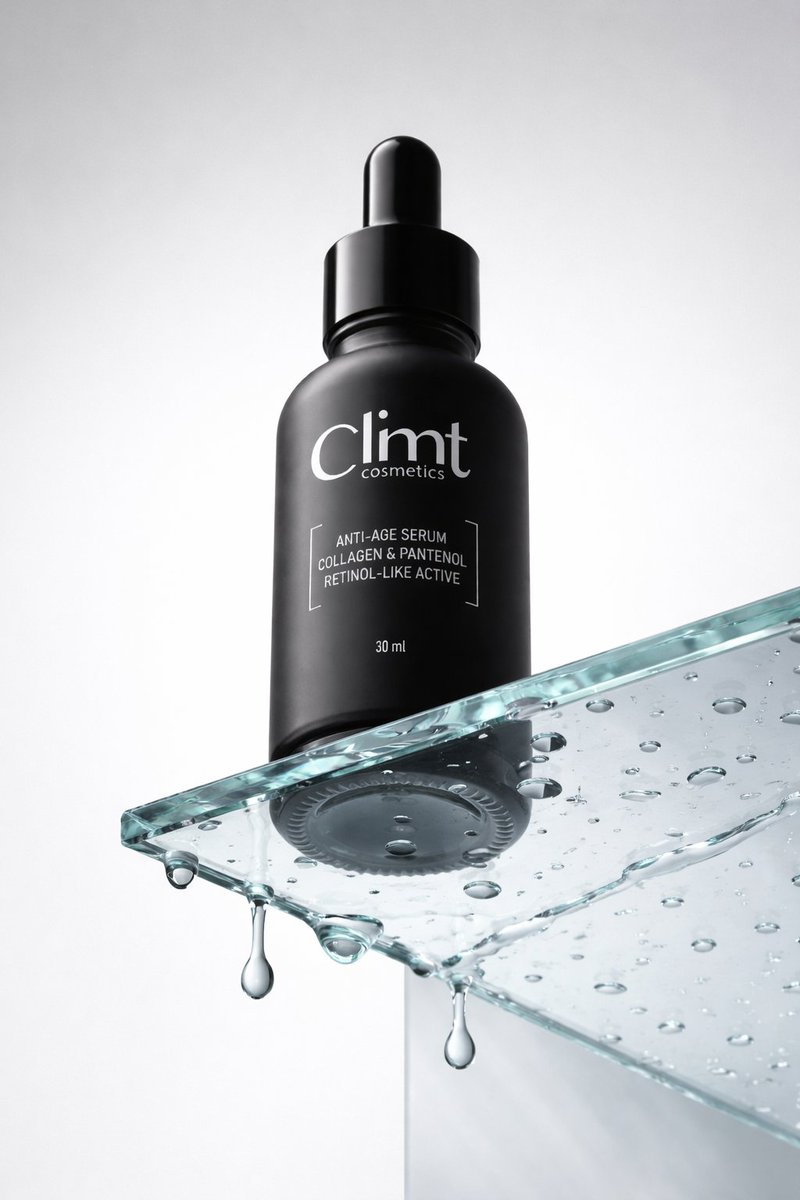 Cosmetic Dropper Bottle Product Shot
