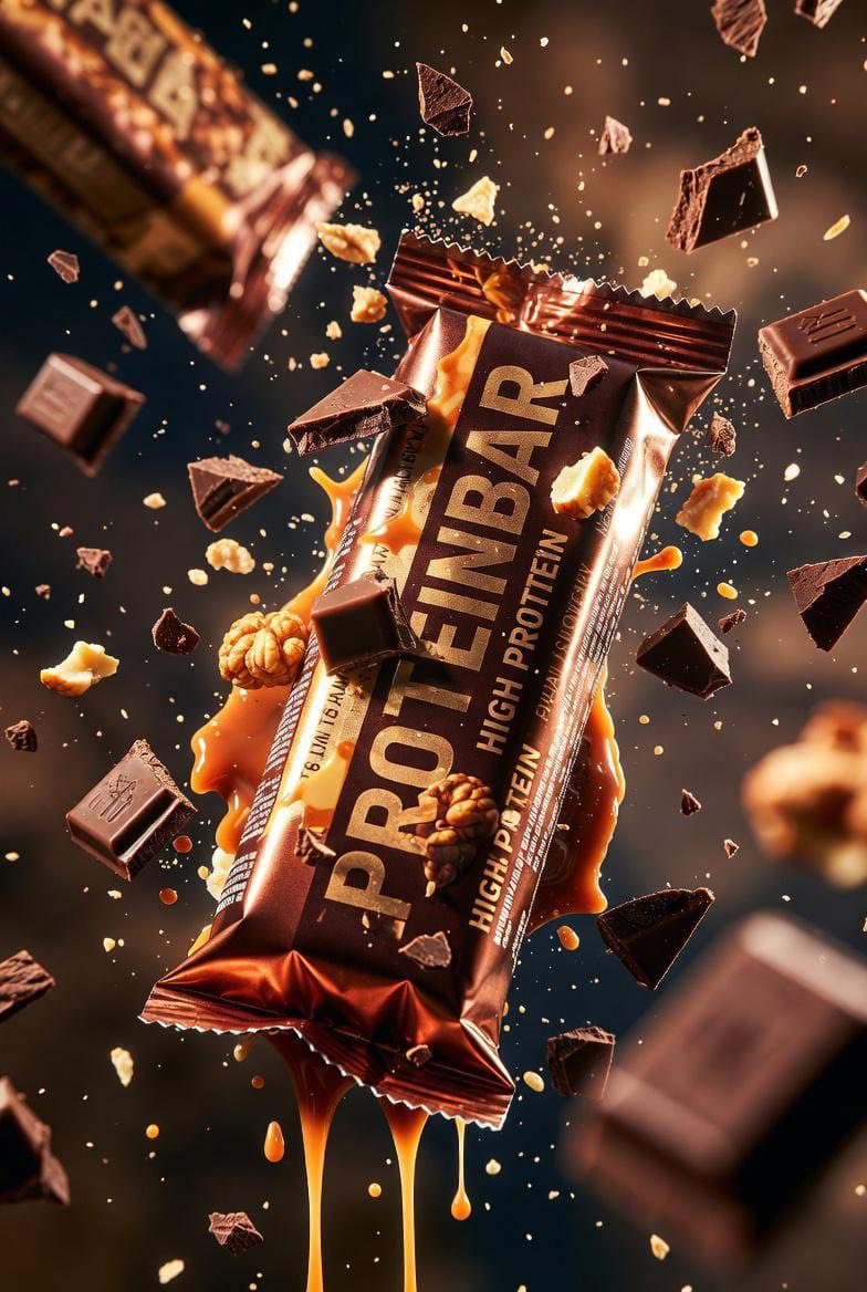Premium Protein Bar Explosion