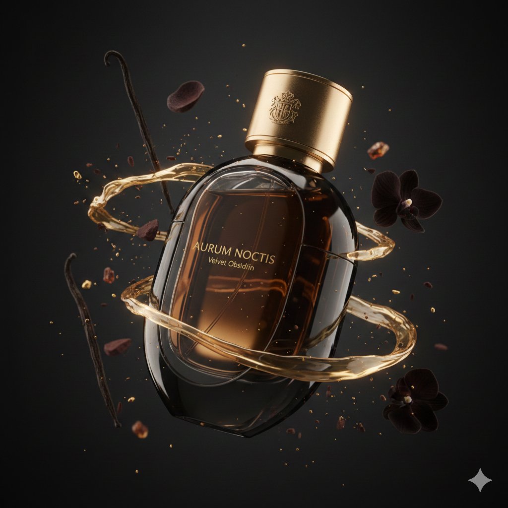 Velvet Obsidian Perfume Bottle