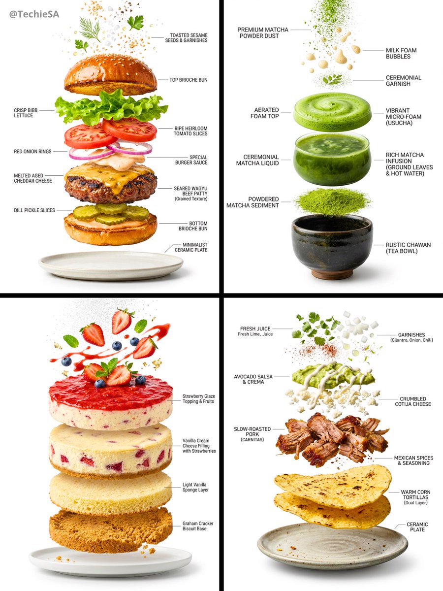 Exploded Vertical Infographic
