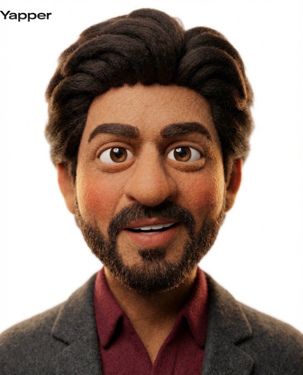Stylized 3D Claymation Character