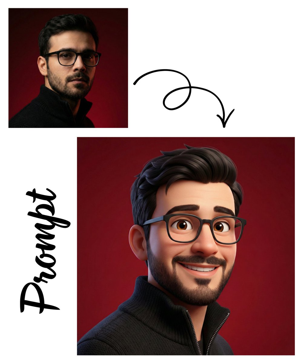 Pixar-Style 3D Avatar