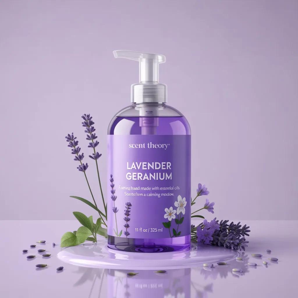 Lavender Milk Bottle Product