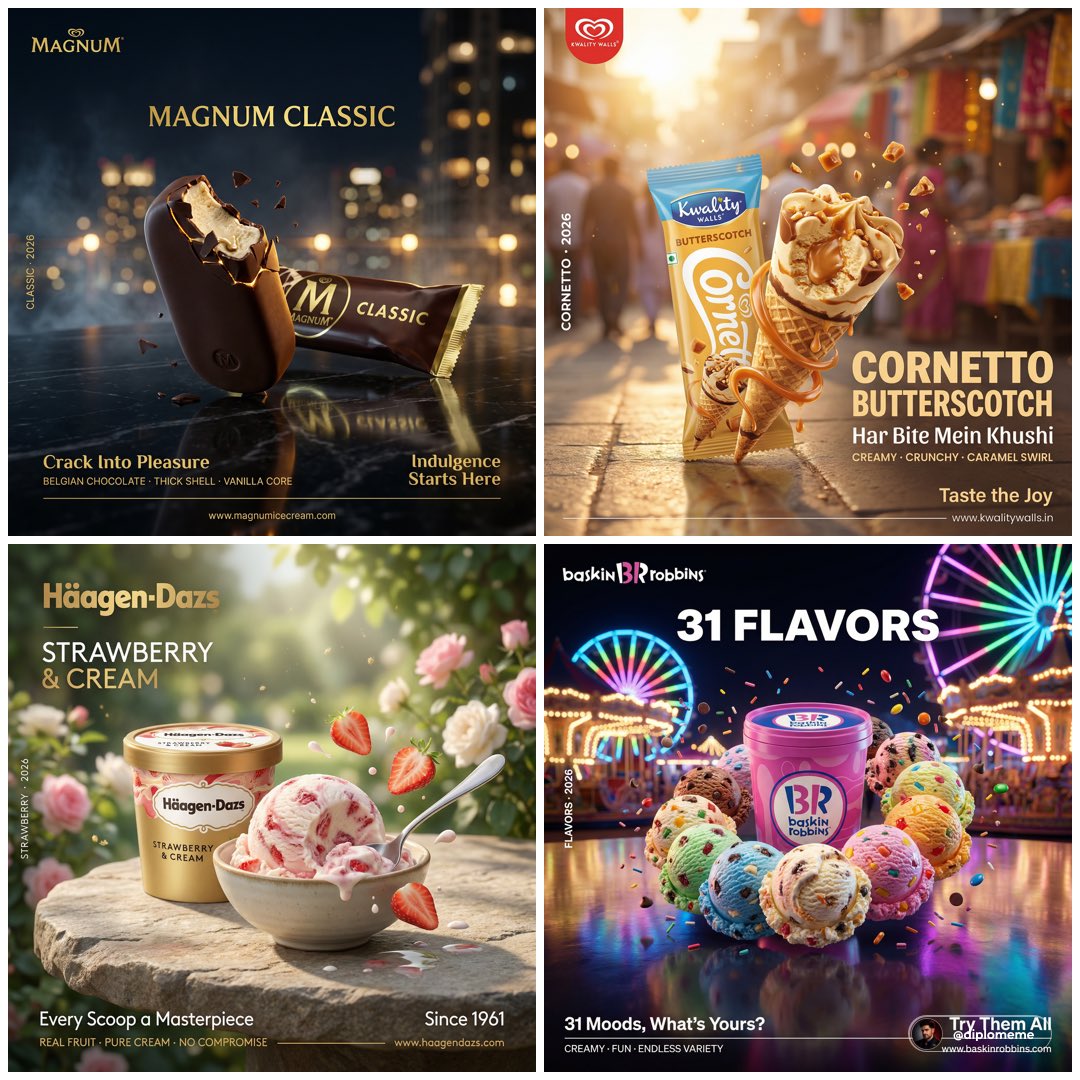 Magnum Classic Ice Cream Ad