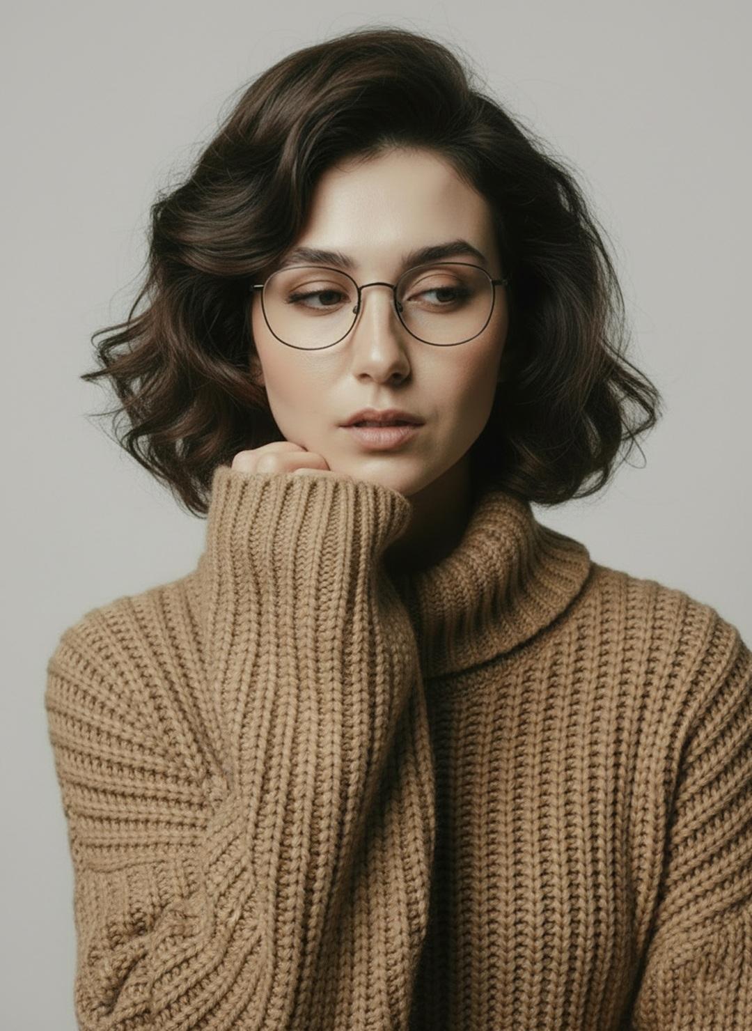 Scandinavian Studio Fashion Portrait