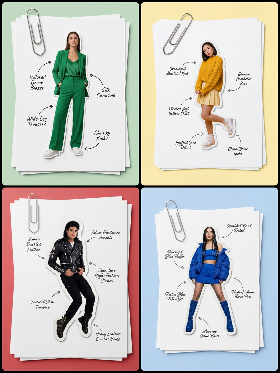 Minimalist Fashion Scrapbook Page