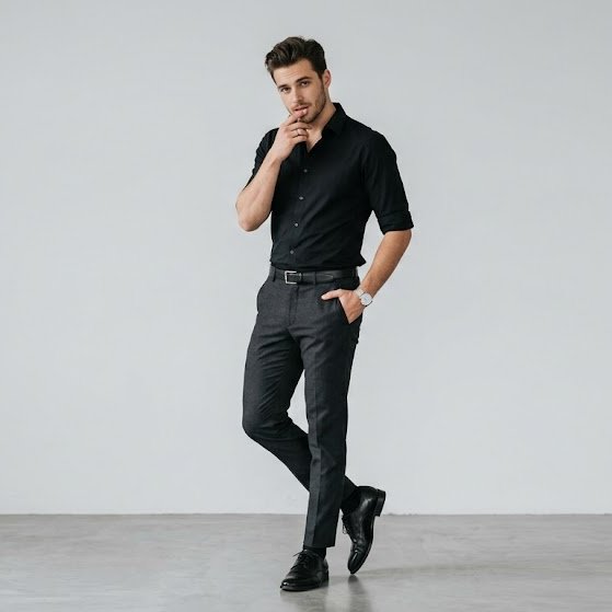 Stylish Man Fashion Portrait