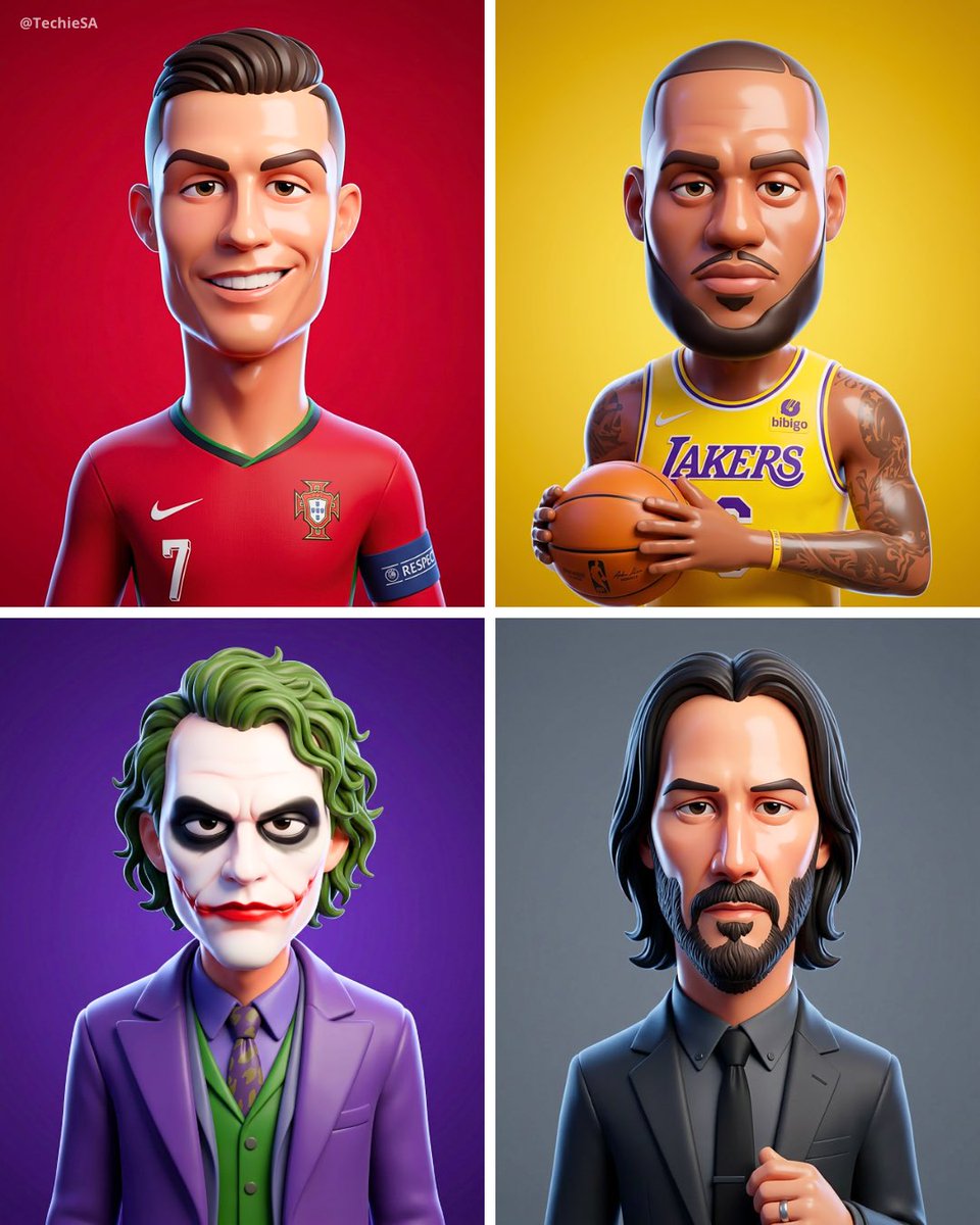 3D Cartoon Character Transformation