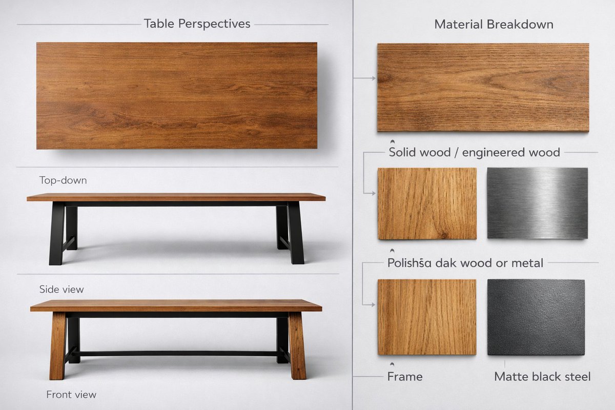 Modern Table Design Showcase