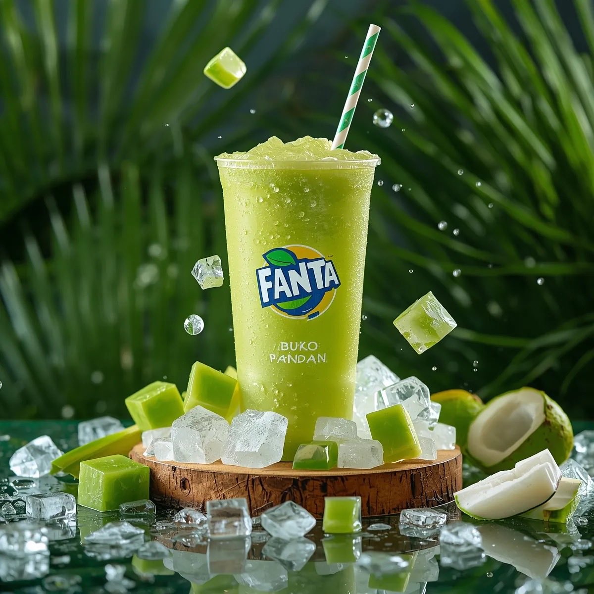 Fanta Buko Pandan Drink