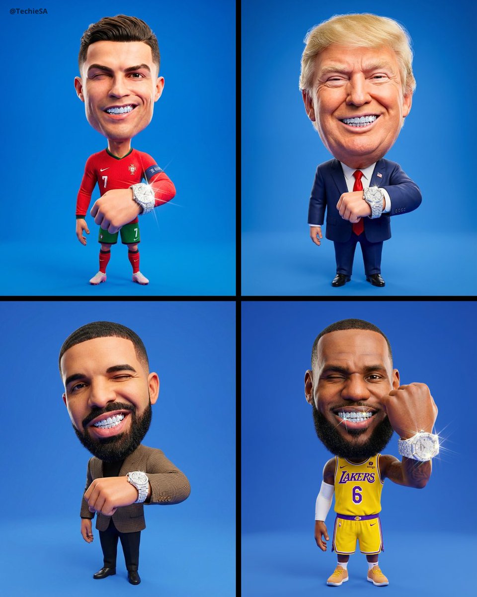 3D Caricature Portrait