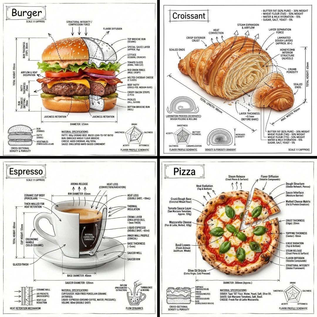 Annotated Food Infographic