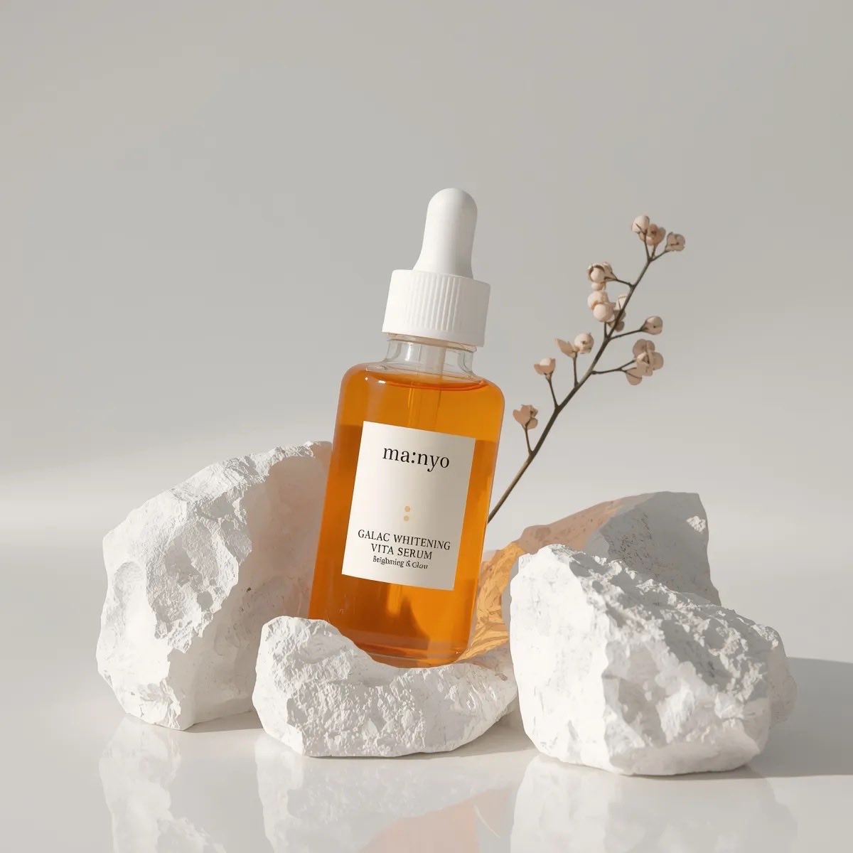 Amber Glass Dropper Serum Bottle