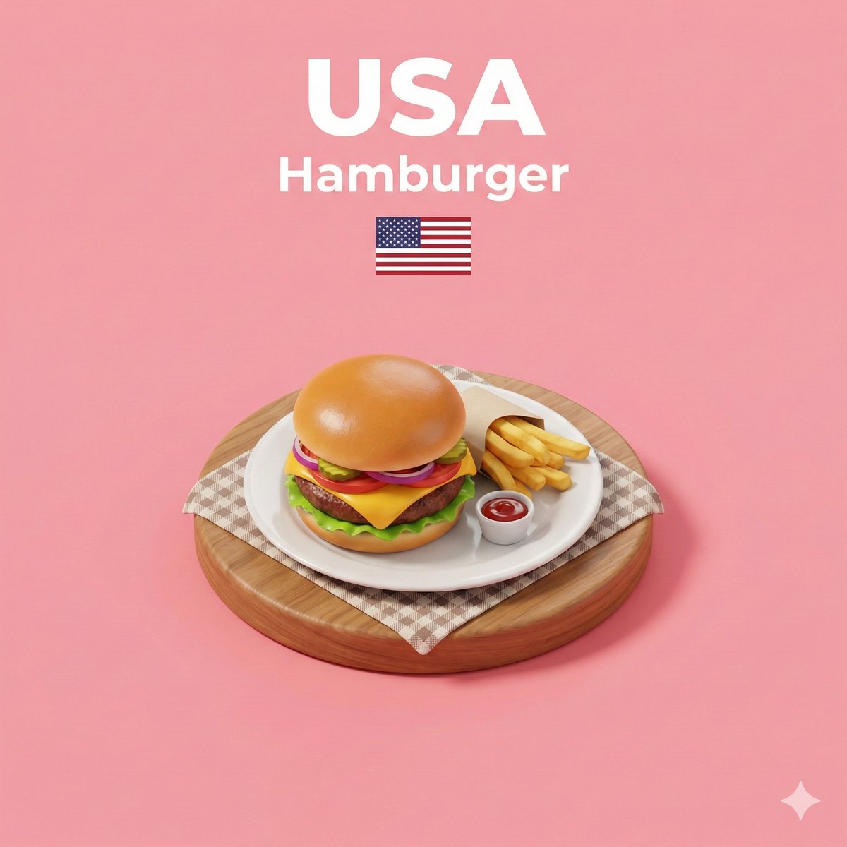Isometric Miniature 3D Cartoon Scene