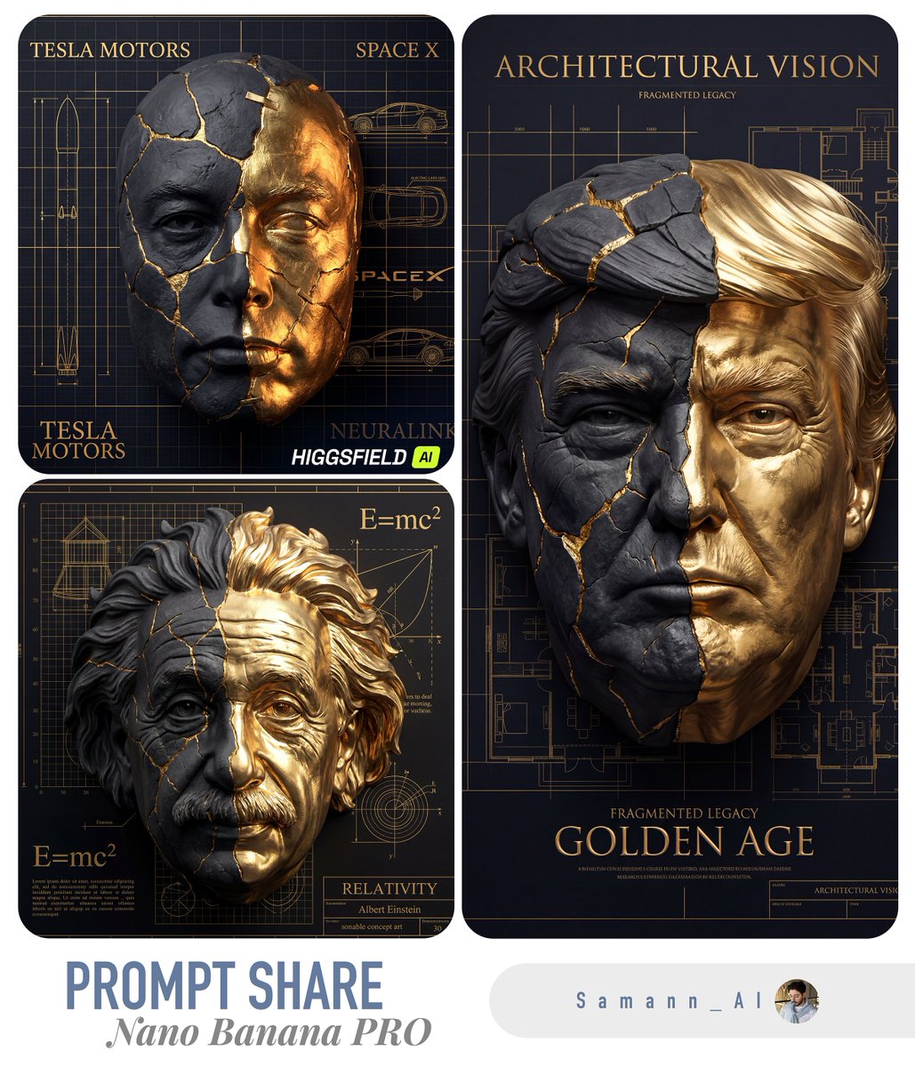 Fragmented Gold Stone Mask