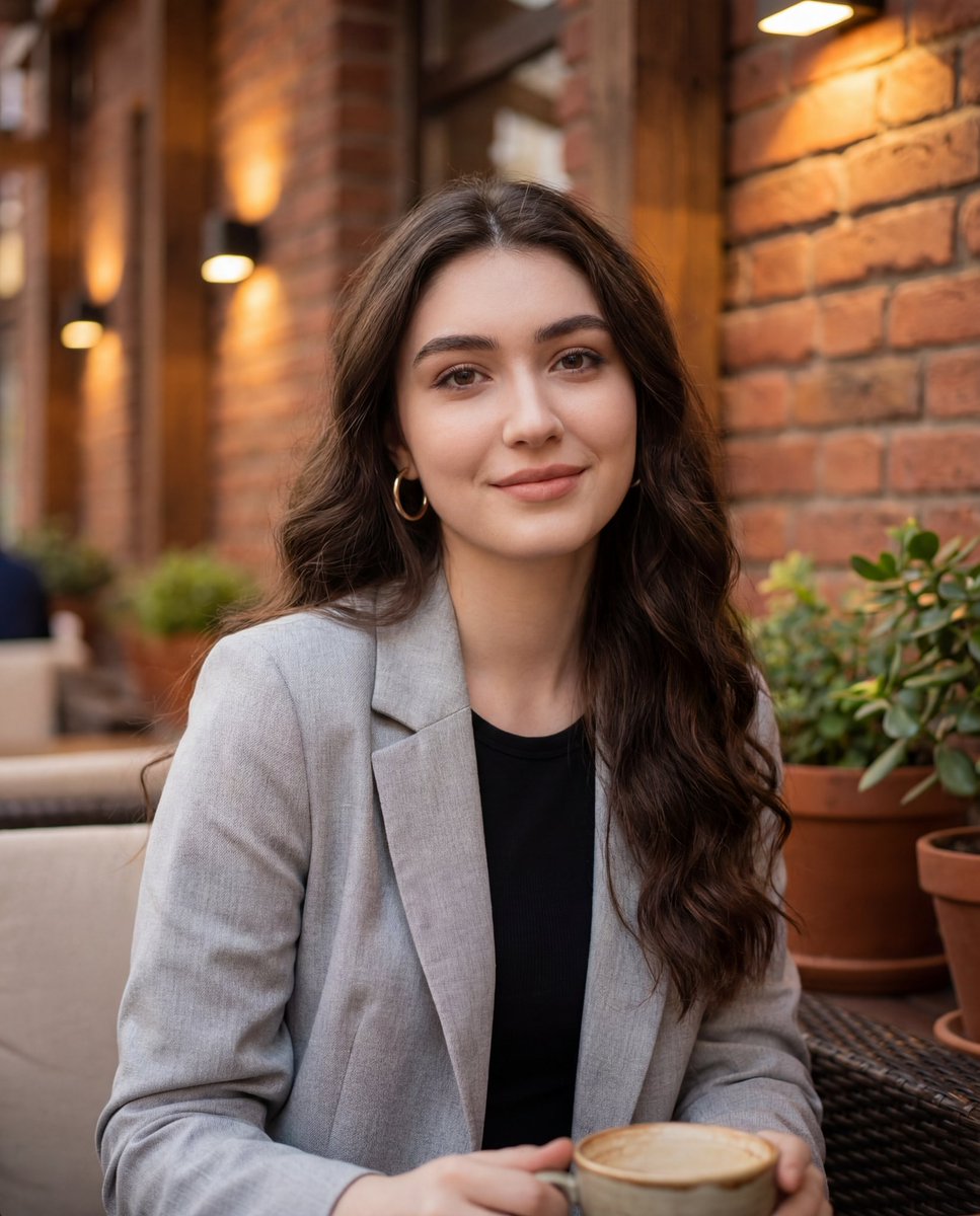 Young Woman Casual Portrait