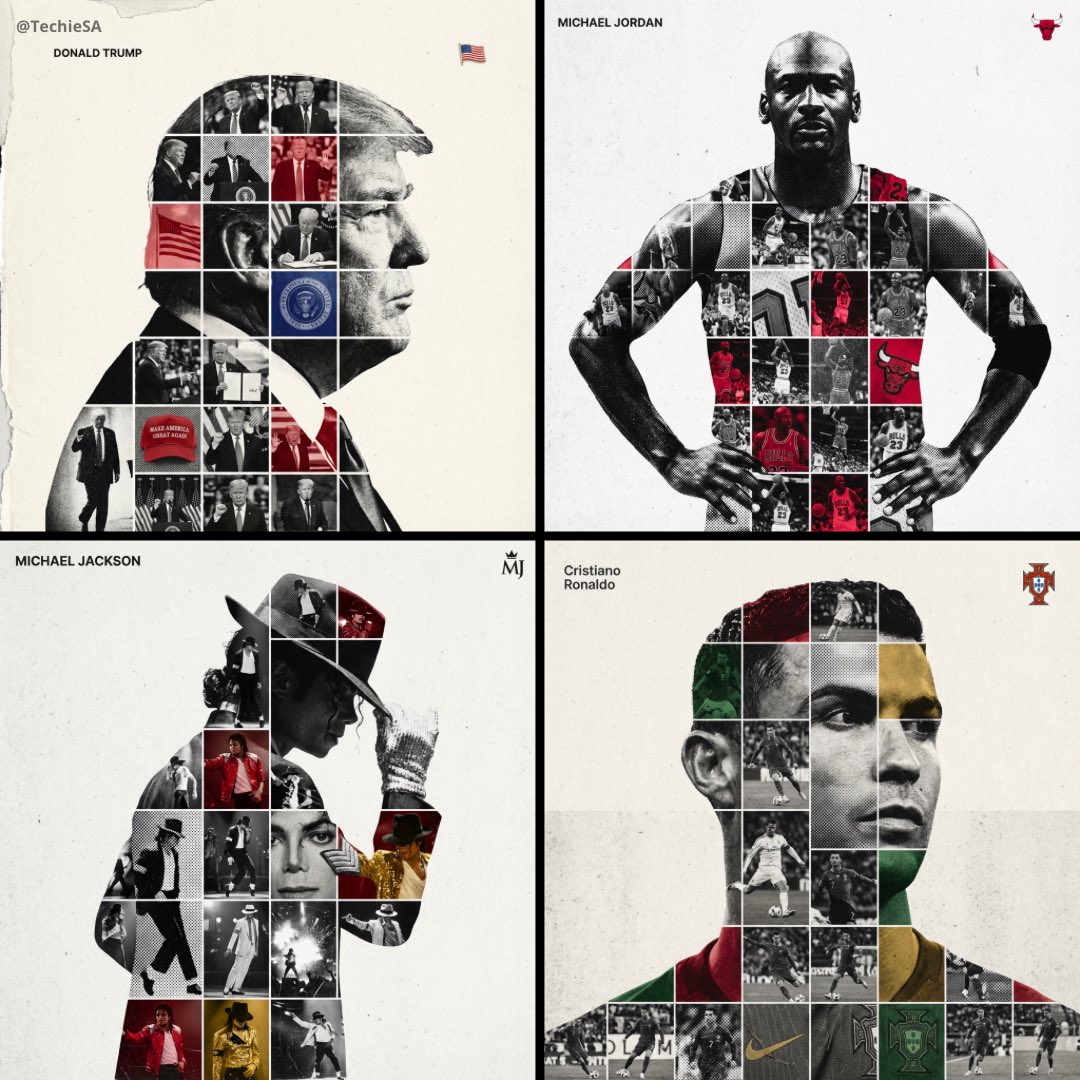 Michael Jordan Dual Exposure Tribute